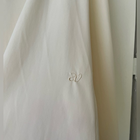 ADAY That's A Wrap Top Convertible Travel Shirt Blouse | Cream | S/M - Picture 14 of 16